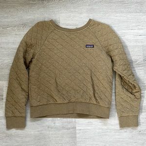 Patagonia quilted sweater